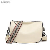 Women Leather Tote Bag High Cowhide Handbag Female Messenger
