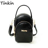 Small Leather Crossbody Shoulder Bag Zipper Messenger Bag for Women