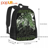 Dropkick Murphy S Invasion Backpack Large Capacity Schoolbag