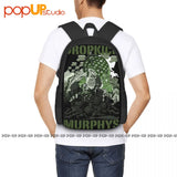 Dropkick Murphy S Invasion Backpack Large Capacity Schoolbag