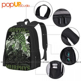 Dropkick Murphy S Invasion Backpack Large Capacity Schoolbag