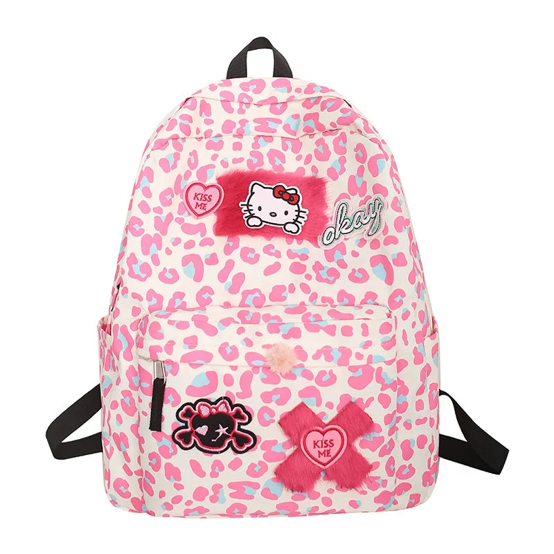 Girls' School Backpack Travel Shoulder Bag Children School Bags