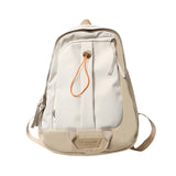 Female Contrast Outdoor Backpack for College Students