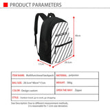 Alpaca Backpack for Teen Girls School Bag Kids Book Bag Polyester Mochila