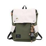Large Capacity Backpack Contrast College Students Personality Schoolbag Women