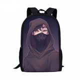 Tokyo Ghoul Kids Backpack, 16 Inch School Bag for Boys