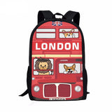 London Kids School Bus Backpack