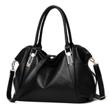 Women PU Leather Shoulder Bag Office Ladies Tote Handbag