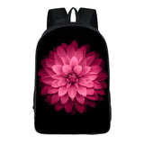 Pink Teenagers Girls Backpack Travel Backbag Headphone Port