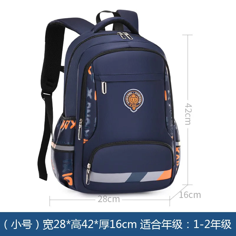 Boys Large Orthopedic Kids Backpack Waterproof School Bag Mochila Infantil