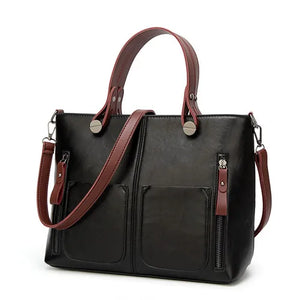 Vintage Women Shoulder Bag for Daily Shopping