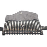 Women Waist Bag Punk Leather Belt Fanny Pack Rivet Hip Hop Waist Pack