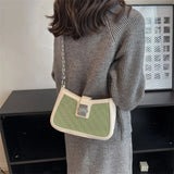 Checkerboard Chain Women's Shoulder Bag