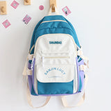 Girls School Backpack College Students Large Capacity Bag