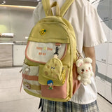 Large Capacity Schoolbag for Girls, Travel Backpack for Women
