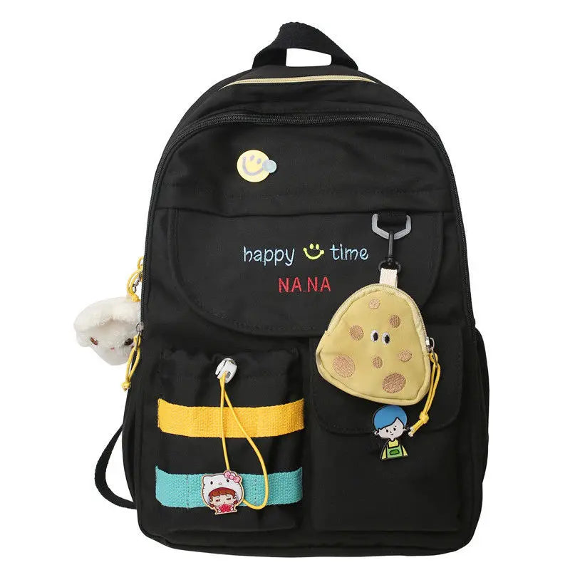 Large Capacity Schoolbag for Girls, Travel Backpack for Women