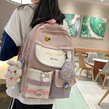Large Capacity Schoolbag for Girls, Travel Backpack for Women