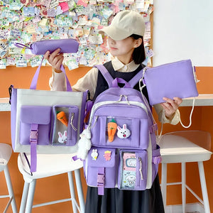 Large Capacity Backpack for Girls and Boys