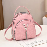 Women's Small Shoulder Bag Mini Tote Backpack for School Girls
