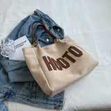 Stylish Women's Canvas Bag