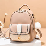 Women's Small Leather Shoulder Bag Soft Backpack