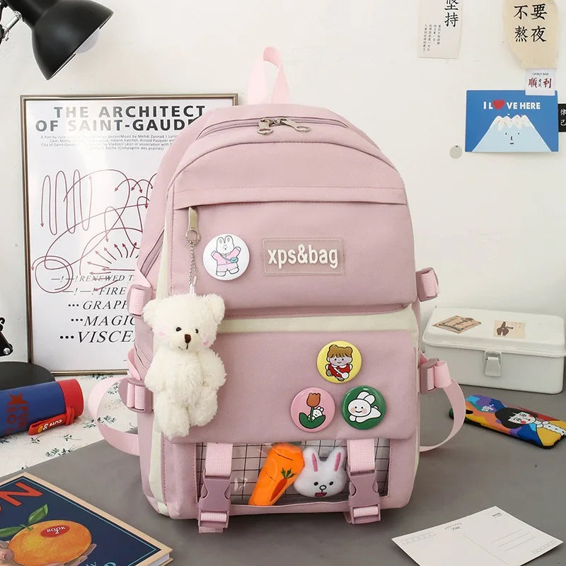 Teenager School Bag Set for Boys and Girls