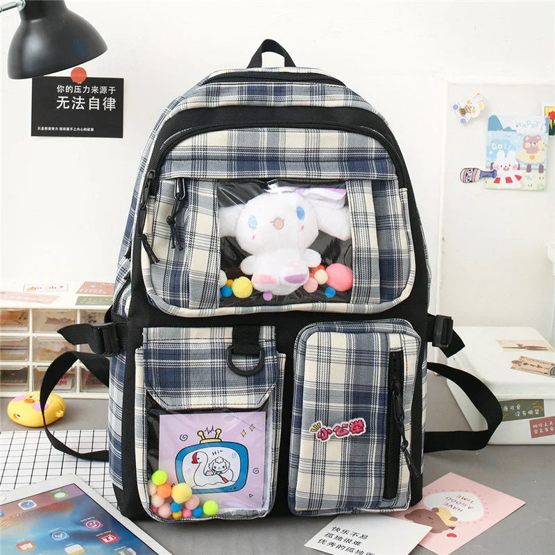 Large Capacity Female Backpack for College Students