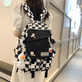 Wind Backpack for Students Schoolbag Female Travel Shoulder Bags