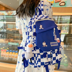 Wind Backpack for Students Schoolbag Female Travel Shoulder Bags