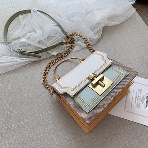 Square Chain Shoulder Bag for Women