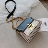 Square Chain Shoulder Bag for Women