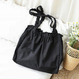 Large Capacity Nylon Shoulder Bag Casual Handbag Crossbody Shopping Bags