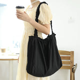 Large Capacity Nylon Shoulder Bag Casual Handbag Crossbody Shopping Bags