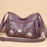 National Leisure Messenger Bag Soft PU Crossbody Bags