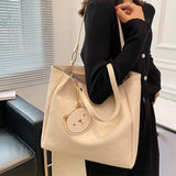 Women's Large Capacity Tote Bag for Work and Commuting