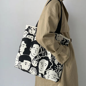 Canvas Shoulder Bag