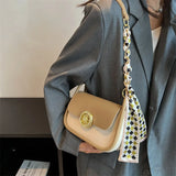 Women's Texture Messenger Bag Small Square Crossbody Bags