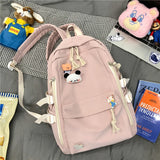 Girls Shoulder Bag College Backpack Large Capacity