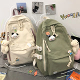 Girls Shoulder Bag College Backpack Large Capacity