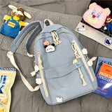 Girls Shoulder Bag College Backpack Large Capacity