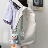 Large Capacity School Backpack for Students, Travel Shoulder Bag