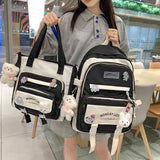 Girl's Schoolbag with Large Capacity for Primary Students