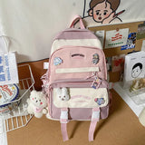 Girl's Schoolbag with Large Capacity for Primary Students