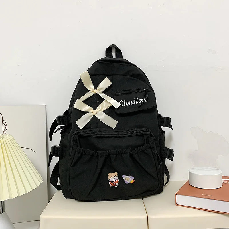 Girls School Bag Travel Backpack Middle School Students Backpacks