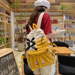 Girls School Bag Travel Backpack Middle School Students Backpacks