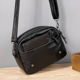 Soft Leather Small Women's Bag Retro Mobile Phone Bag