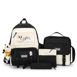 Girls School Backpack Soft Bag with Adjustable Strap