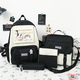 Girls School Backpack Soft Bag with Adjustable Strap