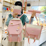 Teenager Girls Large Capacity School Backpacks for Boys Bookbag