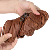 Women's Soft Leather Shoulder Bag Retro Crossbody Bag